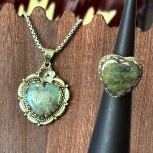 Heart Pendant & Ring